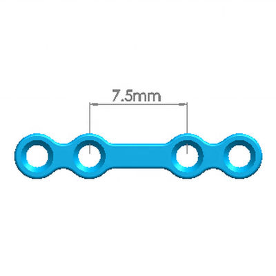 Type III Mini Straight Maxillofacial Plate CMF System