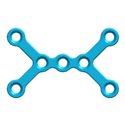 1.5mm CE X Shaped Maxillofacial Plate Type II Orthopedic Plates And Screws
