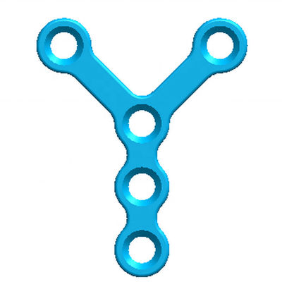 Locking Screw Orthopedics 1.5mm Y Shaped Maxillofacial Plate Type III