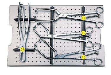 Reconstruction Plate Kit Orthopedic Surgical Instrument Box