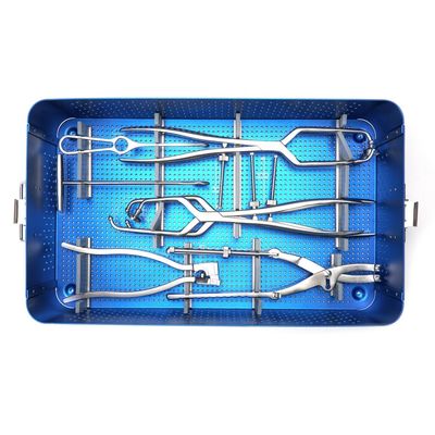 Pelvic Reconstruction Plate Trauma Basic Orthopedic Instrument Set