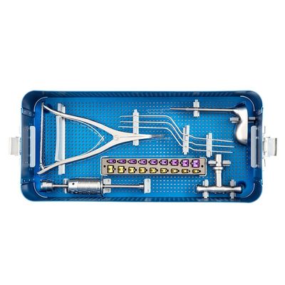 Surgical TLIF PEEK Cage PEEK T-PAL Spacer Spinal Instrument Set