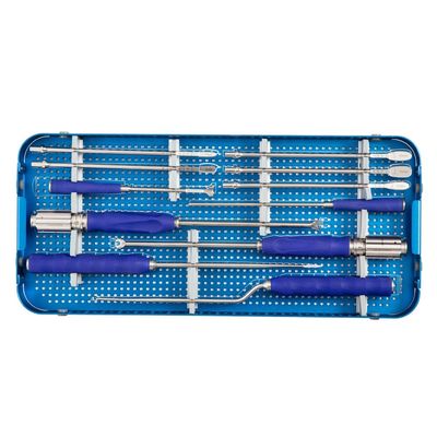 Surgical TLIF PEEK Cage PEEK T-PAL Spacer Spinal Instrument Set