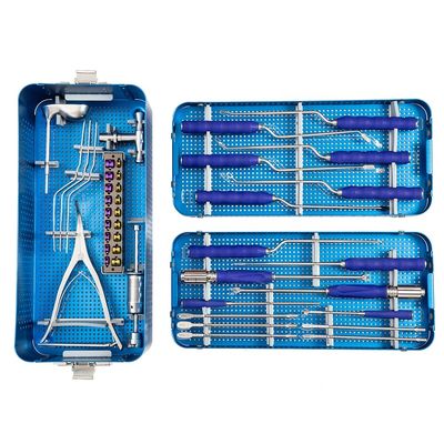 Surgical TLIF PEEK Cage PEEK T-PAL Spacer Spinal Instrument Set