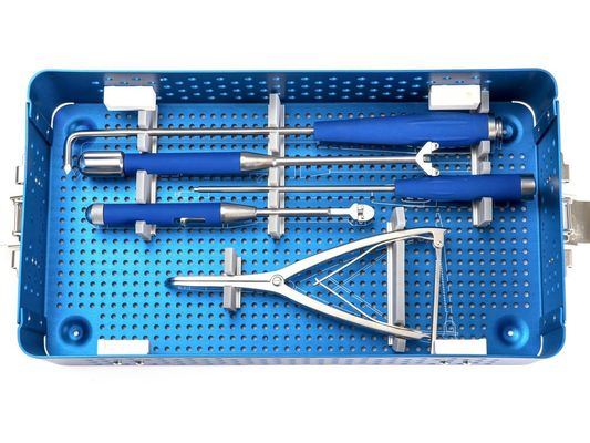 Spine Bone Interspinous Spacer Device Set Spinal Implantation