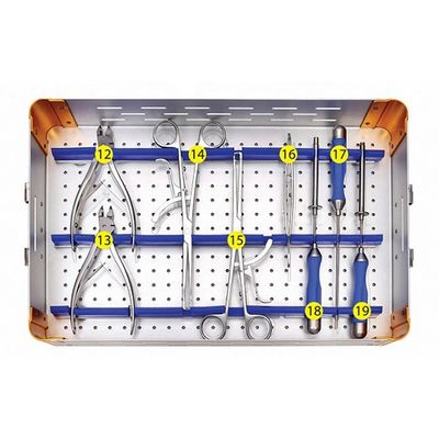 Spine Bone Surgery Posterior Laminar Plate Spinal Instrument Set