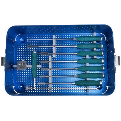 PLIF Peek Cage Lumbar Titanium Cage Spinal Instrument Set