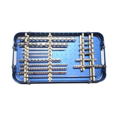 Orthopedic Animal Bone Plates And Screws Set Veterinary Medical Devices