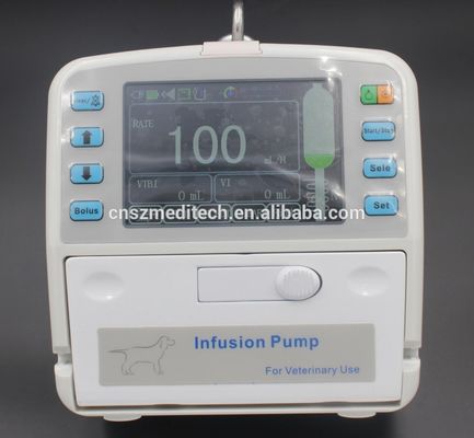 4.3 Inch LCD Touchscreen Vet Infusion Pump Liquid Warming