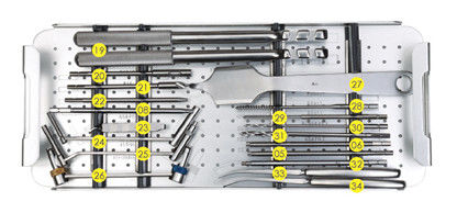 Large Fragment Locking Set Lower Limbs Locking Plates Surgical Instrument Kit