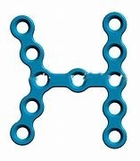 Maxillofacia Orthopedic Adjustable Angle Plate Steel Anterior Cervical Vertebra