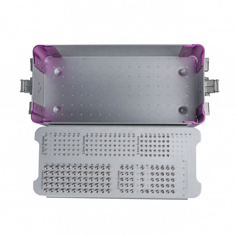ISO Marked Screw Case Box 1.5/2.0/3.5mm Veterinary Surgical Instrument