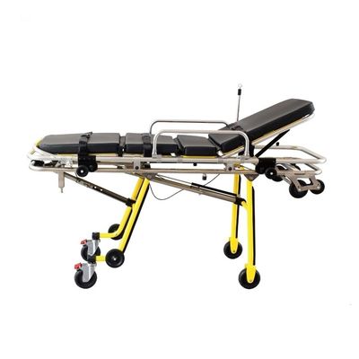 Ambulance Folding Stretcher Trolley With Wheels Emergency Clinics Apparatuses