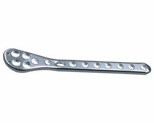 Tibial Curved Broad Titanium LCP Plate Surgical Instruments